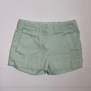 J. Crew Crewcuts Toddler Girl’s Mint Green Shorts Size 2T